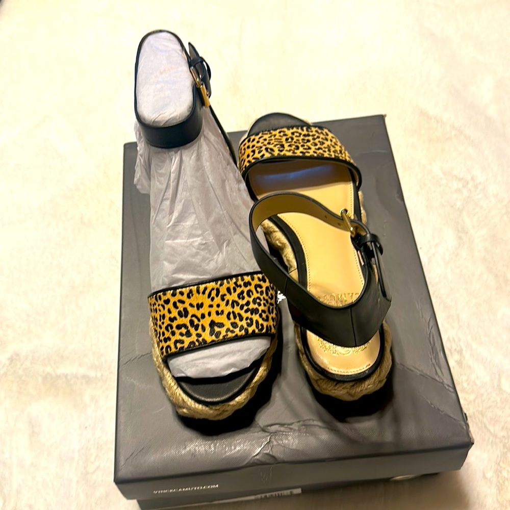 NWT Vince Camuto Espadrilles Sandal Size 8